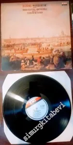 33 LP PLAK VINYL: Georg Friedrich Händel, Bath Festival Orchestra, Yehudi Menuhin - Water Music -