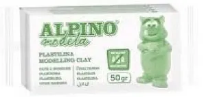 ALPINO 50 gr PLASTİLİN OYUN HAMURU - BEYAZ