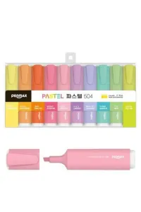 PENMAX PASTEL FOSFORLU KALEM PASTEL 10 Renk