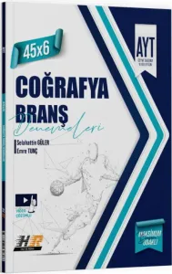 YKS AYT HIZ VE RENK DENEME COĞRAFYA  (45*6) - 2027