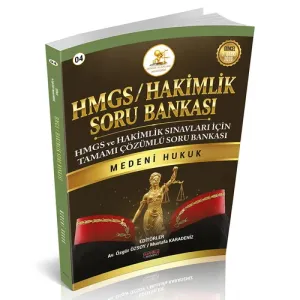HUKAL HMGS Hakimlik Medeni Hukuk Soru Bankası