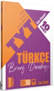 Benim Hocam Yayınları 2026 TYT Türkçe Çek Kopar 10'lu Branş Denemesi