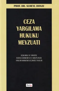 Ceza Yargılama Hukuku Mevzuatı