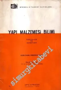 Yapı Malzemesi Bilimi : Özellikler ve Deneyler -        1975
