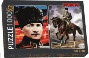 Atatürk-Atatürk Portre 2 X 1000 Puzzle