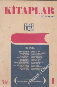 Günümüzde Kitaplar Aylık Dergi - Özel Kesit: Fikir Ve Sanat Eserleri Kanunu - Sayı: 1      Ocak 1980