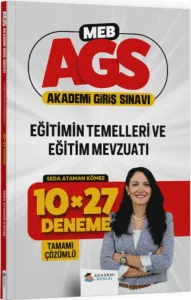Akademi Denizi MEB AGS Eğitimin Temelleri ve Eğitim Mevzuatı 10 x 27 Deneme