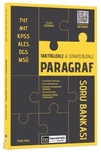 Benzersiz Akademi Yayınları TYT AYT KPSS ALES DGS MSÜ Taktiklerle ve Stratejilerle Paragraf Soru Bankası
