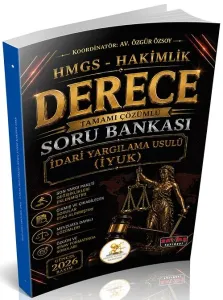 Savaş Yayınları 2026 HUKAL HMGS-Hakimlik Derece İdari Yargılama Hukuku Soru Bankası