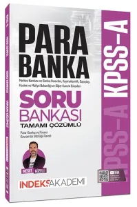 İndeks Akademi 2027 KPSS A Grubu Para-Banka Soru Bankası Çözümlü