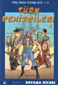 Türk Tarihi Boyama Seti-02: Türk Denizciler-1