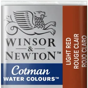Winsor & Newton Cotman Sulu Boya Yarım Tablet Light Red 362