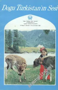 Doğu Türkistan'ın Sesi = Voice of Eastern Turkistan - Sayı: 20  Cilt: 5    Aralık