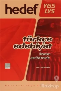 Hedef - YGS-LYS Türkçe-Edebiyat Konu Anlatımlı