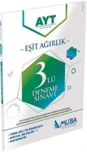Muba AYT Eşit Ağırlık 3 lü Deneme Sınavı-YENİ