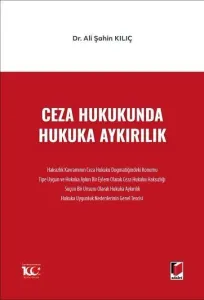 Ceza Hukukunda Hukuka Aykırılık