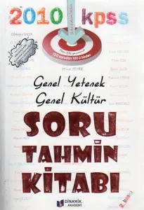 Genel Yetenek Genel Kültür Soru Tahmin Kitabı