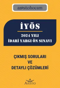2024 Yılı İdari Yargı Ön Sınavı