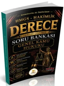 Savaş Yayınları 2026 HUKAL HMGS-Hakimlik Derece Genel Kamu Hukuku Soru Bankası