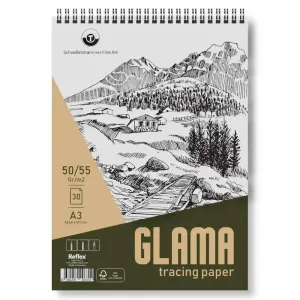 Schoellershammer Glama Tracing Paper Pad Aydınger Eskiz Defteri 55gr A3 30yp