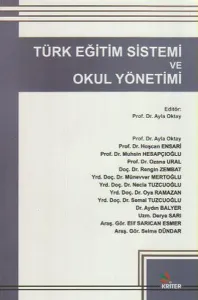 Türk Eğitim Sistemi ve Okul Yönetimi