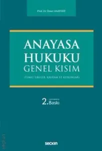 Anayasa Hukuku Genel Kısım