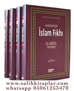 İslam Fıkhı El Hidaye Tercemesi 4 Cilt Takım