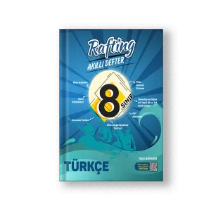 Rafting 8. Sınıf Türkçe Akıllı Defter