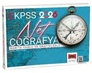 Yargı Yayınları 2026 EKPSS Akılda Kalan Harita Tablo ve Grafiklerle Net Coğrafya