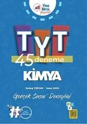 YENİNESİL YKS TYT KİMYA 45 DENEME SINAVI VİDEO ÇÖZÜMLÜ *YENİ*