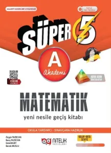 Nitelik Yayınları 5. Sınıf Süper Matematik A Yeni Nesile Geçiş Kitabı
