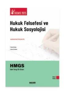 Hukuk Felsefesi ve Hukuk Sosyolojisi Konu Kitabı