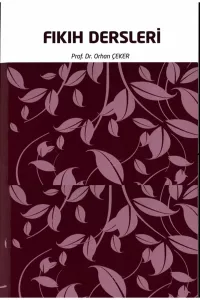 Fıkıh Dersleri - Prof. Dr. Orhan Çeker