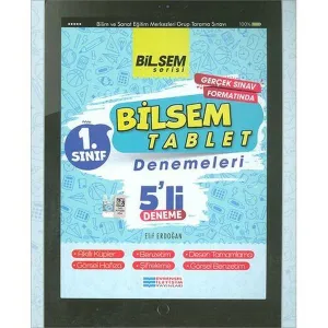 1.Sınıf Bilsem Tablet 5`li Deneme Evrensel İletişim Yayınları