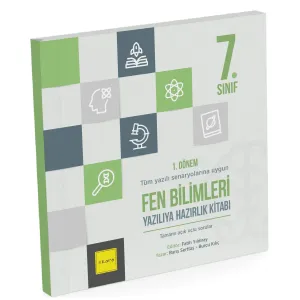 Kare Yayınları 7. Sınıf 1. Dönem Fen Bilimleri Yazılıya Hazırlık Kitabı