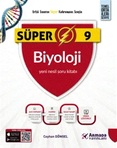 Armada Yayınları Süper 9. Sınıf Biyoloji Yeni Nesil Soru Kitabı