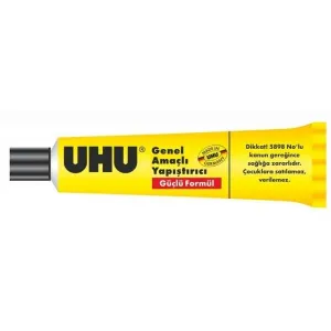 Uhu Genel Amaçlı Sıvı Yapıştırıcı 90Gr Solventli