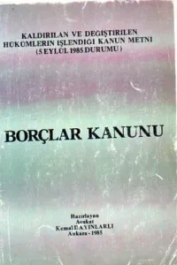 Borçlar Kanunu