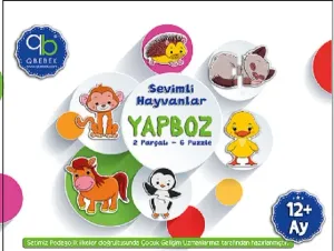 Sevimli Hayvanlar Yapboz 12+ Ay