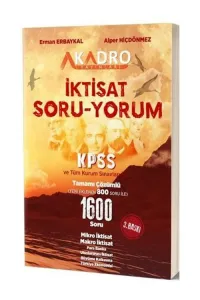 A Kadro KPSS A Grubu İktisat Soru Yorum Soru Bankası