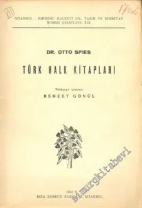 Türk Halk Kitapları: Mukayeseli Masal Bilgisine Bir İlave  -        1941