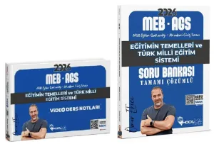 Hoca Kafası Yayınları 2026 MEB-AGS Eğitimin Temelleri ve Türk Milli Eğitim Sistemi Video Ders Notları ve Soru Bankası 2'li Set