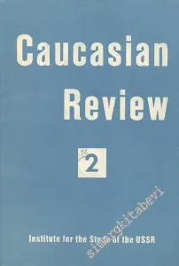 Caucasian Review 2 - Sayı:2, Yıl: 1956       1956