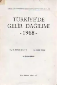 Türkiye'de Gelir Dağılımı 1968