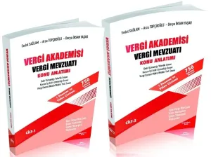 Vergi Akademisi Vergi Mevzuatı Konu Anlatımı 2 Cilt li Set Temmuz 2026