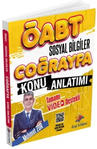 Dizgi Kitap Yayınları ÖABT Sosyal Bilgiler Coğrafya Konu Anlatımı