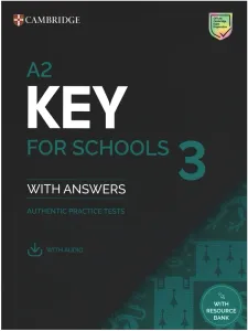 A2 KEY for Schools 3 Student's Book with answers with Audio with Resource Bank