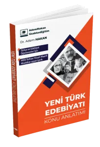 Adem Hakan MEB AGS ÖABT Türkçe ve Edebiyat Öğretmenliği Yeni Türk Edebiyatı Konu Anlatımı