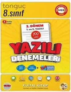 Tonguç - 8. Sınıf Yazılı Denemeleri 2. Dönem 1 ve 2. Yazılı
