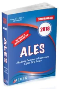 Lider ALES Soru Bankası 2018